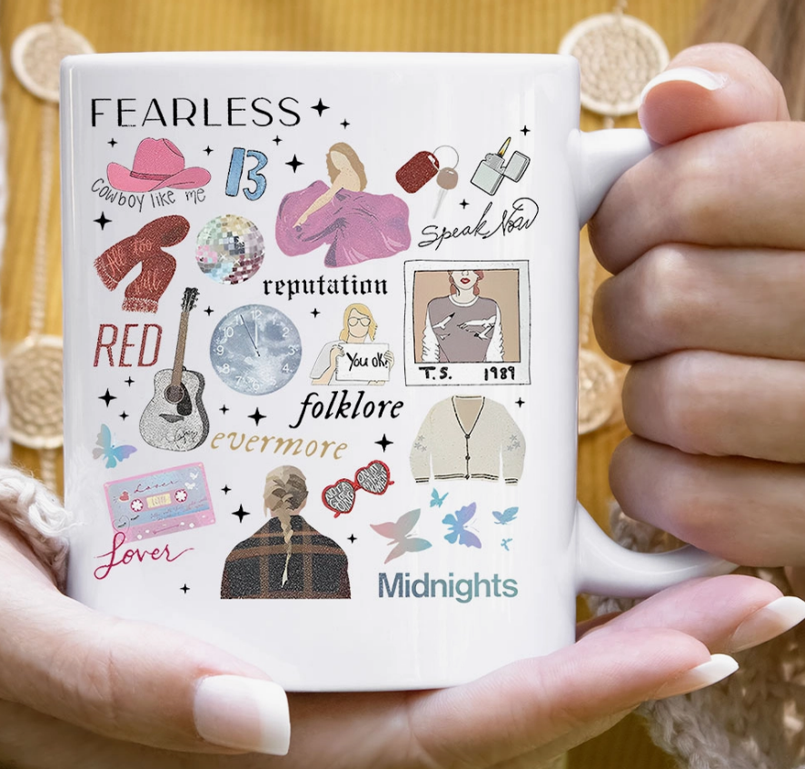 Taylor Swift Eras Inspired 15oz Coffee Mug